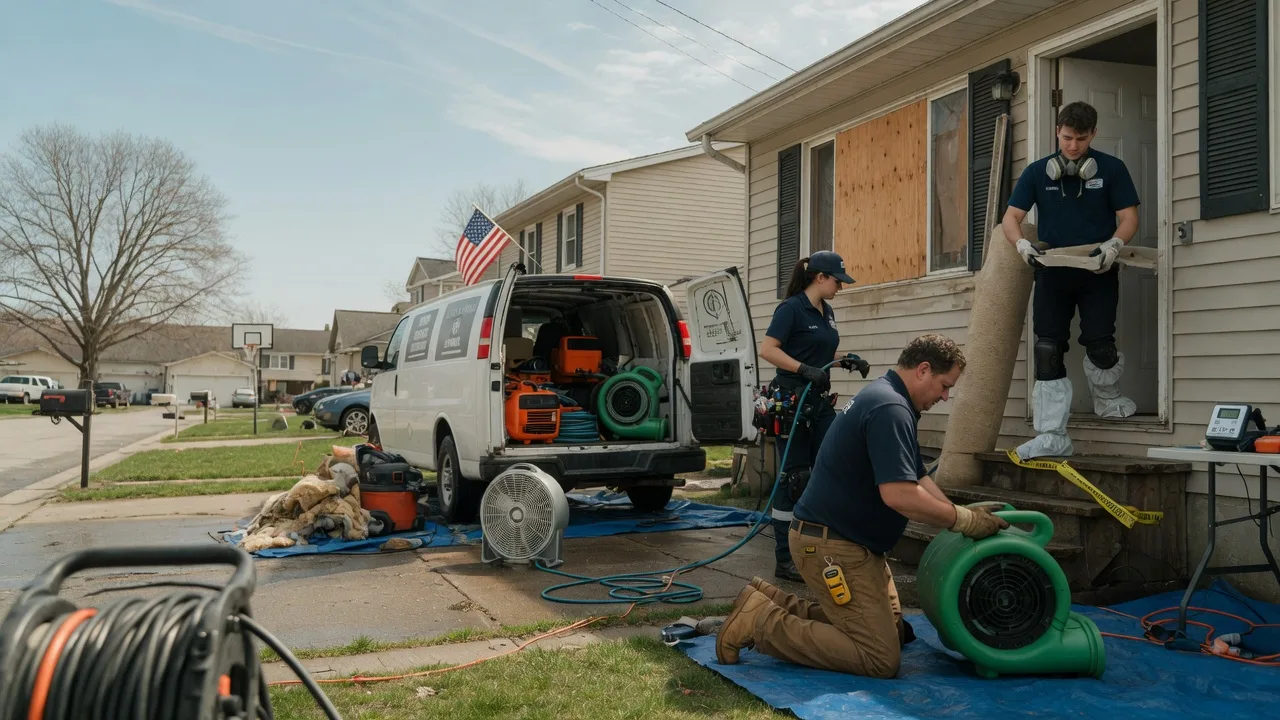 Water Damage Restoration in Cedarville, OH near me